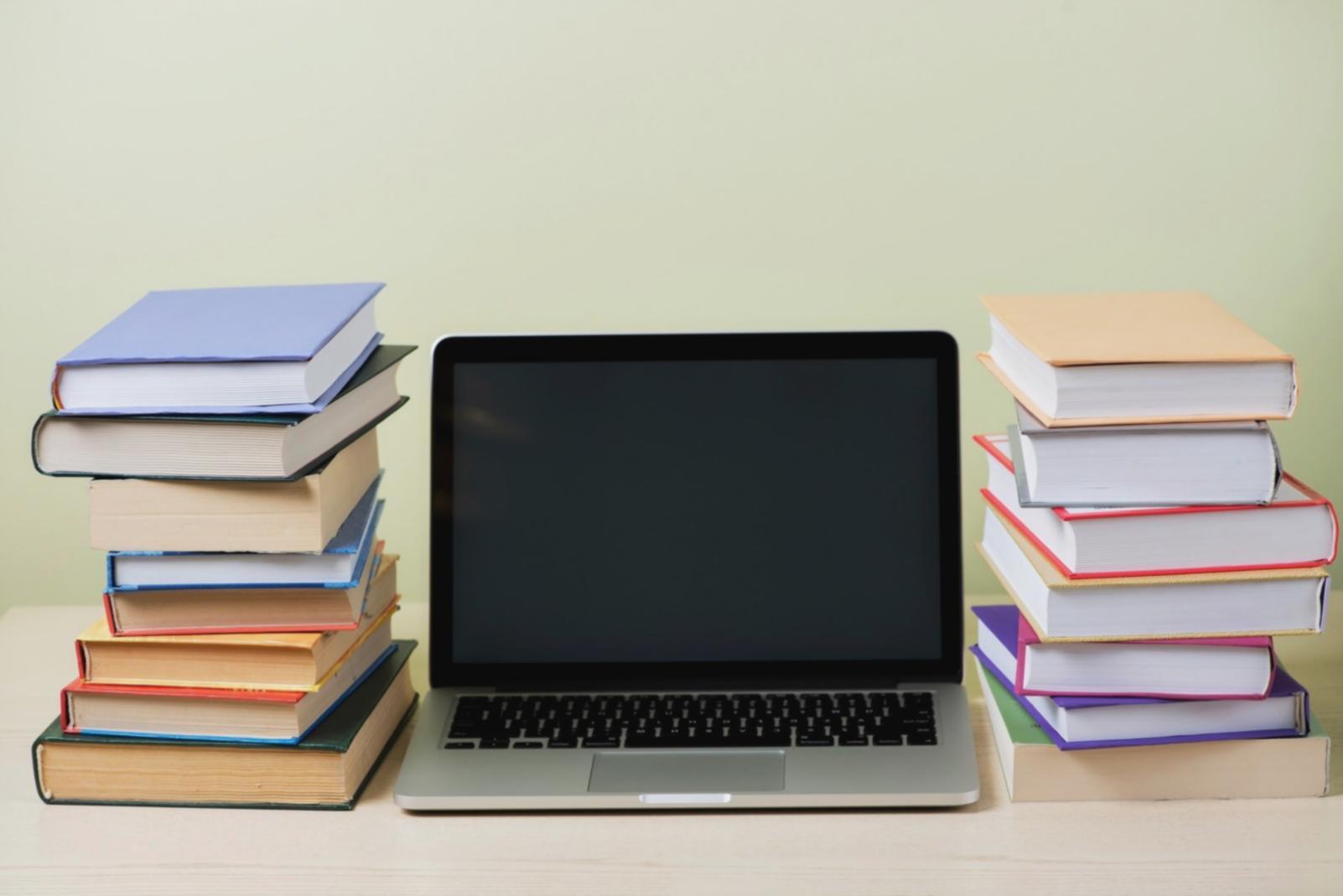 Financial planning documents and calculator setup